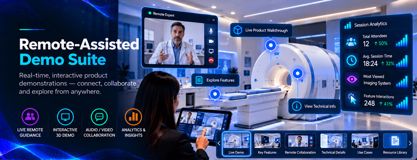 Remote-Assisted Demo Suite