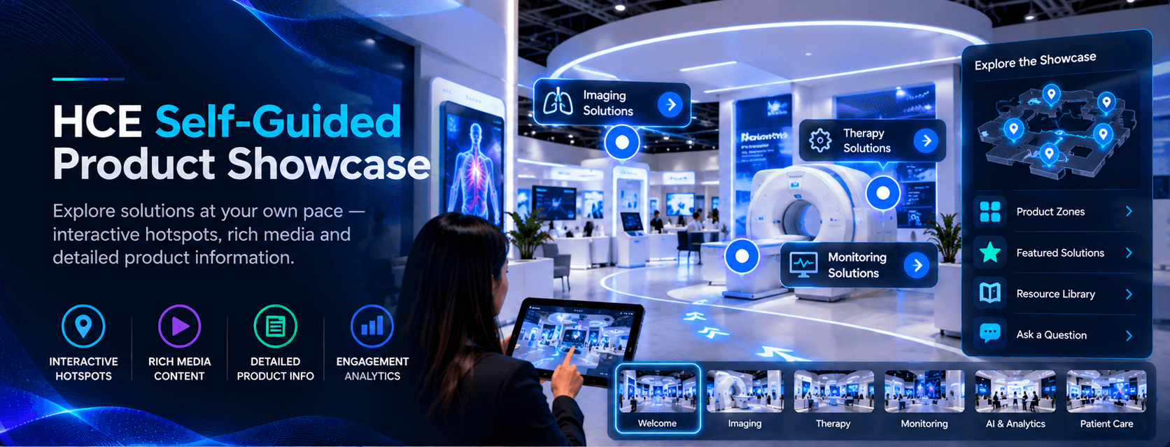 HCE Self-Guided Product Showcase