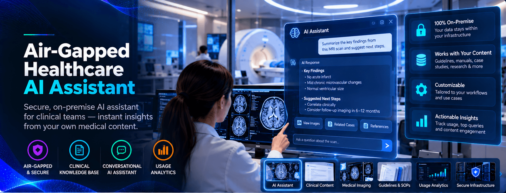 Air-Gapped Healthcare AI Assistant